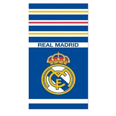 Real Madrid Strandhandtuch – Leichtes Mikrofaser-Handtuch 140x70 cm