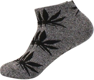 Cannabis Sneakers - Cannabis-Pflanzen Socken in 1/4-Länge - Farbe 4