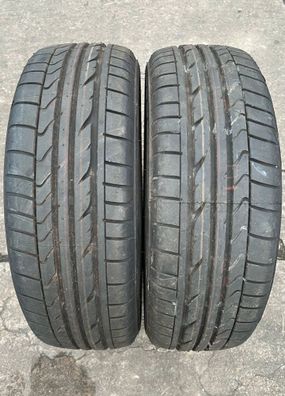 2x Sommerreifen 175/55 R15 77V Bridgestone Potenza RE050A DOT23 NEU