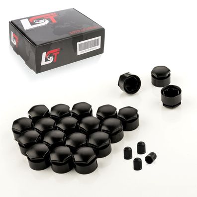 20x Radschrauben Kappen 17 mm diebstahlhemmend für SEAT Leon Toledo Ibiza Ateca