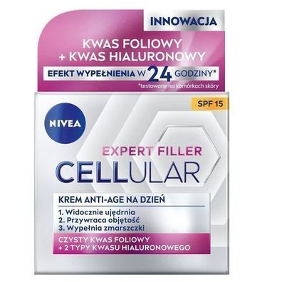 Nivea Cellular Expert Filler Anti-Age Tagescreme SPF15, 50ml