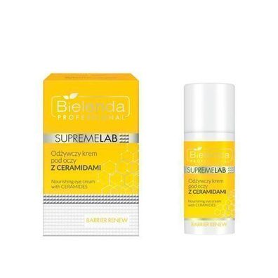 Bielenda SupremeLab Barrier Renew Augencreme mit Ceramiden, 15ml