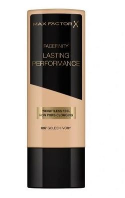 Max Factor Facefinity Lasting Performance Fléssig-Make-up 097 Golden Ivory, 35 ml