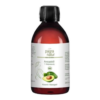 pagra natur Avocadoöl 1. Kaltpressung bio 1 l