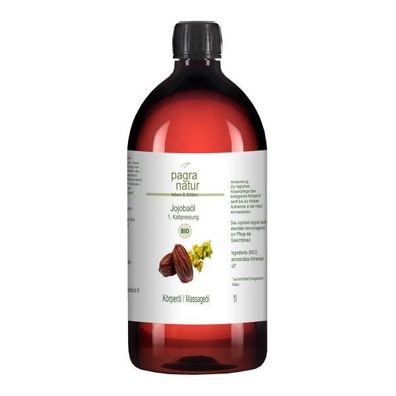 pagra natur Jojobalöl 1. Kaltpressung bio 1 l