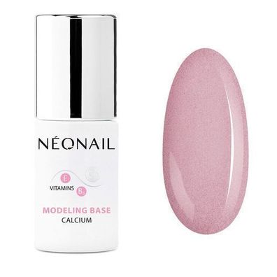 NeoNail Modeling Base Calcium Luminous Pink, 7,2ml