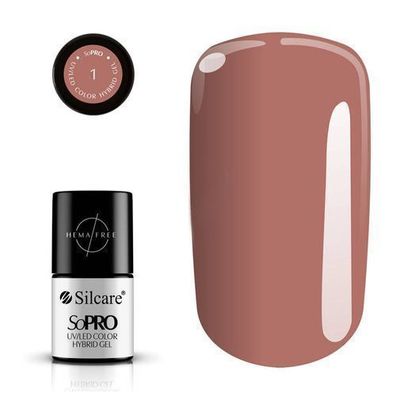 Silcare SoPro Gel Nagellack Nr. 001, 7g