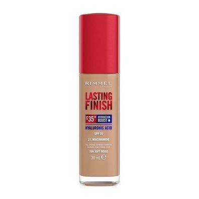 Rimmel Lasting Finish Feuchtigkeitsspendendes und langanhaltendes Foundation mit SPF2