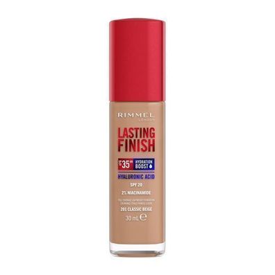 Rimmel Lasting Finish Feuchtigkeits- und langanhaltende Abdeckgrundierung mit SPF20,