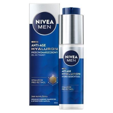 Nivea Men Hyaluron Anti-Age Gesichtsfeuchtigkeitsgel, 50 ml