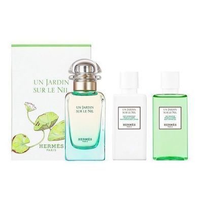 Hermes Un Jardin Set: Eau Toilette 50ml + Balsam 40ml