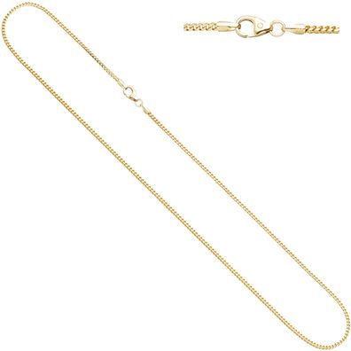 Bingokette 585 Gelbgold 1,2 mm 42 cm Gold Kette Halskette Goldkette Karabiner