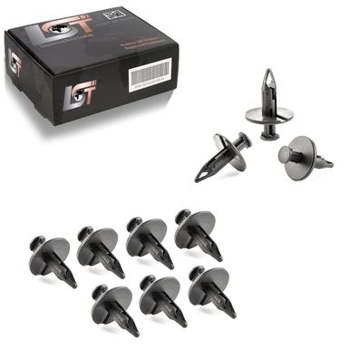 10x Radkasten Radhausschale Befestigung Clips FÜR FORD FIESTA FUSION FOCUS