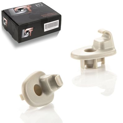 2x Sonnenblenden Halterung Befestigung Clips für Jeep Liberty Renegade North Jet