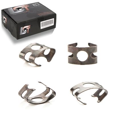 4x Bremsschlauch Klammern Befestigung Bremsleitungen für AUDI 80 90 100 / COUPE