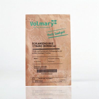 Gurke Schlangengurke Cyrano® (Dominica), F1, Vitale, mehltautolerante Gurke,