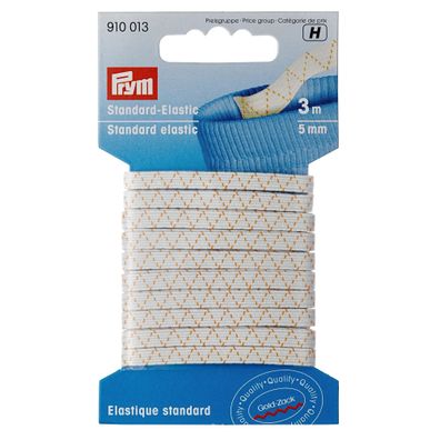 Prym Standard-Elastic weiß 5 mm 3m Gummiband