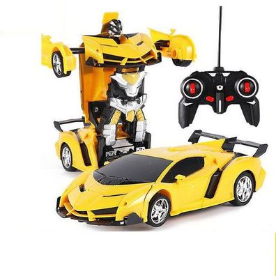 Auto-Roboter-Transformator + Fernsteuerung Deformiertes Auto 2in1 Multifunktional Gel