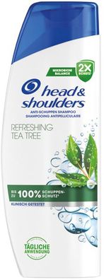Head&Shoulders Shampoo 300ml Refreshing Tea Tree