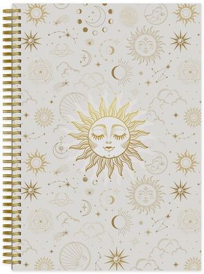 Roth Spiral Notizbuch mit fbg. Rändern A5 "Sun"