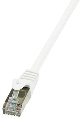LogiLink CP2011S Patchkabel Kat. 6 F/UTP 0,25 m weiß