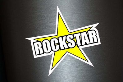 1 x Aufkleber Rockstar Star Stern Sternchen Sticker Autoaufkleber Shocker Tuning