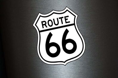 1 x Aufkleber Route 66 Sticker Tuning Cars Autoaufkleber Highway OEM Fun Dub Gag