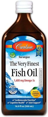 Norwegian The Very Finest Fish Oil, Natural Orange - 500 ml