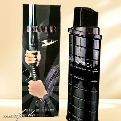 Eau de Toilette, Black Warrior, 100 ml, Real Time Art.-Nr. 43074