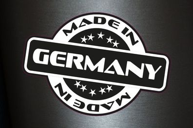 1 x Aufkleber Made In Germany Siegel Sticker Tuning Decal Static Stance Fun Gag