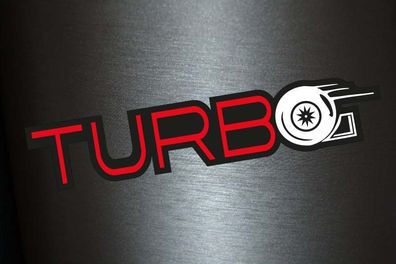 1 x Aufkleber Turbo Spruch Sticker Autoaufkleber Shocker Static Stance Decal Fun