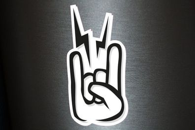 1 x Aufkleber Electric Shocker Hand Sticker Autoaufkleber Static Stance Fun Gag