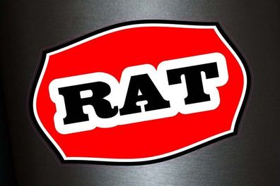 1 x Aufkleber Rat Sticker Auszeichnung Ratte Rattenlook Look Rat Tuning Fun