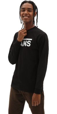 Vans Herren T-Shirt Mn Vans Classic Ls Black/White