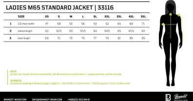 Brandit Women Jacke Ladies M65 Standard Jacket Olive