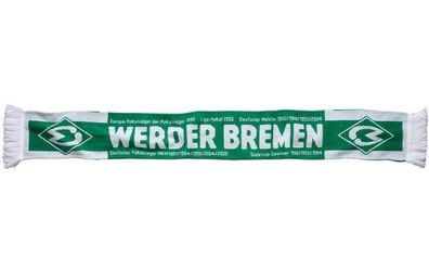 SV Werder Bremen Schal Erfolge Fussball Grün