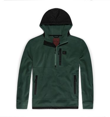 Vintage Industries Fleecepullover Vinson Hollow Fibre Fleece Fir Green