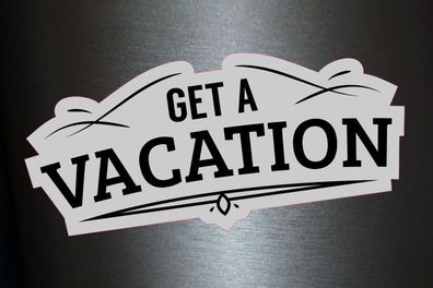 1 x Aufkleber Get A Vacation Sticker Tuning Autoaufkleber Shocker Stance Decal