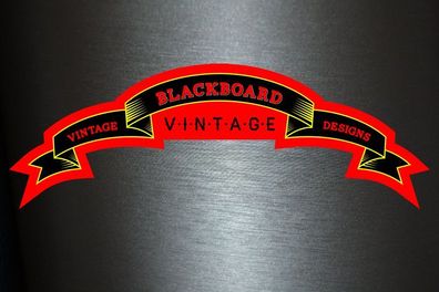 1 x Aufkleber Vintage Blackboard Designs Sticker Tuning Autoaufkleber Fun Gag