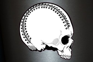 1 x Aufkleber Skull 051 Totenkopf Schädel Sensenmann Death Bones Sticker Tuning