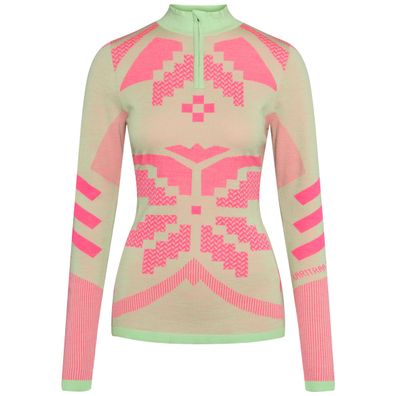 KARI TRAA Women Funktions Longsleeve Faith Hz mint - Größe: M