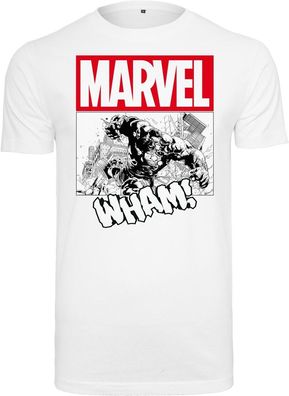 Merchcode T-Shirt Avengers Smashing Hulk Tee White