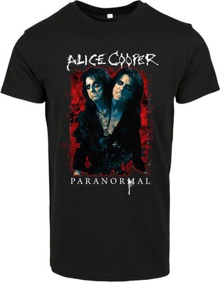 Merchcode Alice Cooper Paranormal Splatter Adult Tee Black