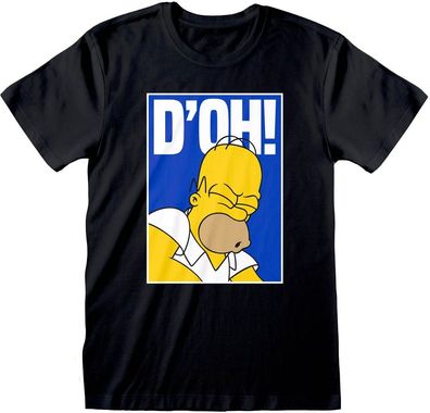 Simpsons - Doh T-Shirt Black