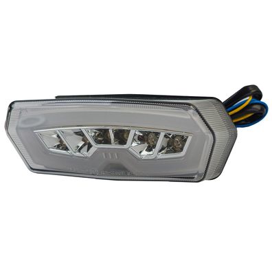 Motorrad LED Rücklicht + Blinker Klarglas Lightbar für Honda CBR 650F RC74 14-15