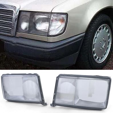 Scheinwerferglas Streuscheibe Paar Links Rechts für Mercedes W124 89-93