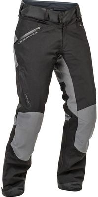 Lindstrands Motorrad Hose Textile Pants Lofsdalen Pants Black/Steel Grey 720-24084009