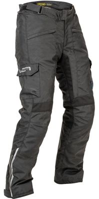 Lindstrands Motorrad Hose Textile Pants Borgvik Pants Black 720-24083000