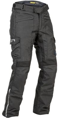 Lindstrands Damen Motorrad Hose Textile Pants Borgvik Woman Pants Black 720-24073000