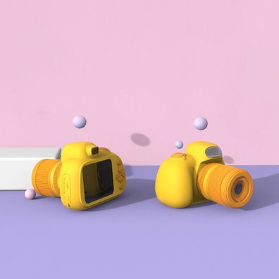 TEKOO Kinderkamera: 4800W, 1200mAh, 32GB, Blitz, Foto & Video